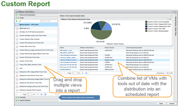 Reporting capabilities