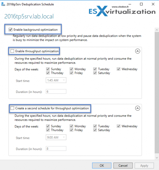 How to setup Deduplication in Windows Server 2016