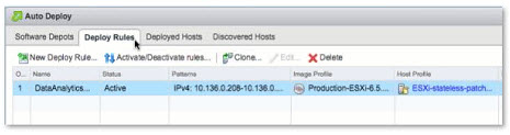 VMware AutoDeploy - Deploy rules