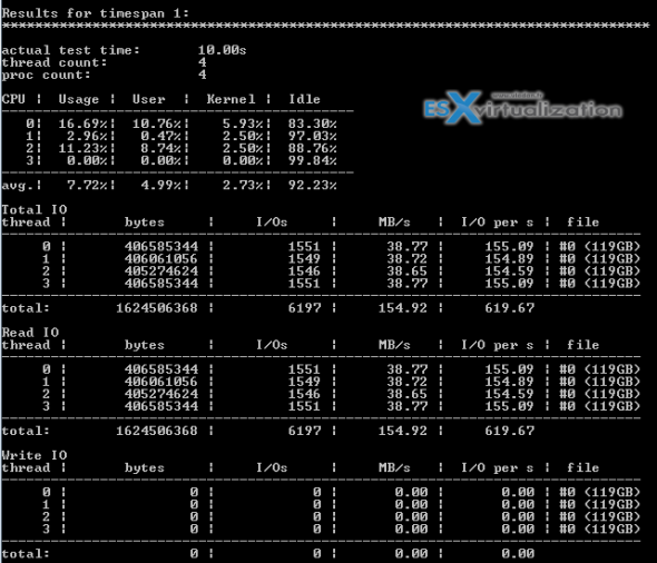 DiskSpd, PowerShell and storage performance: measuring IOPs, throughput and latency for both local disks and SMB file shares