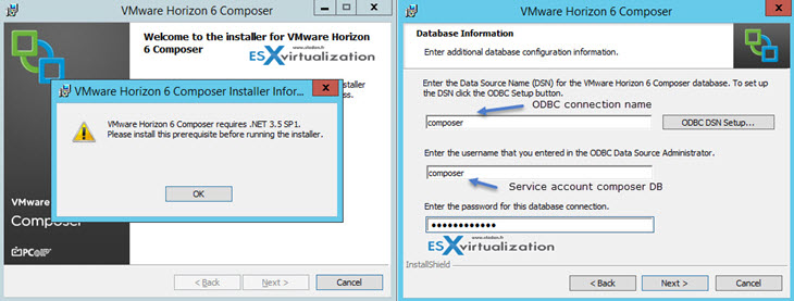 VMware Horizon Composer Installation