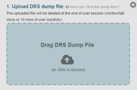 DRS Dump