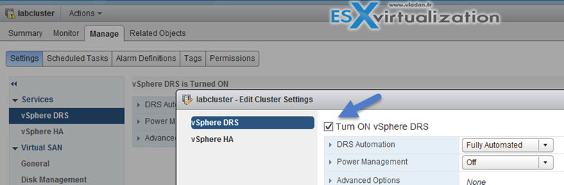 vSphere DRS