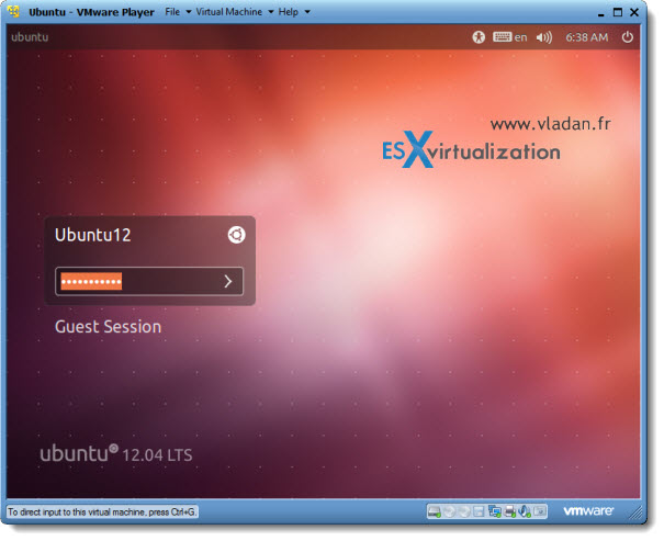 How to install latest Ubuntu desktop Linux in VMware Player