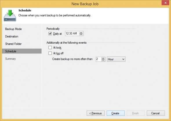 Veeam Endpoint Backup