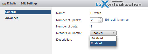 Enable or Disable NIOC - VCP6-DCV
