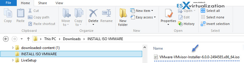 Install ESXi to USB