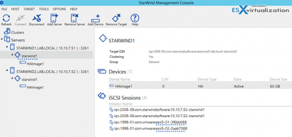 Starwind Virtual SAN