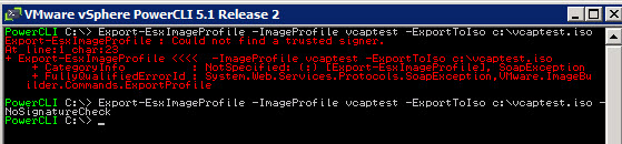 VMware vSphere ESXi Image Builder