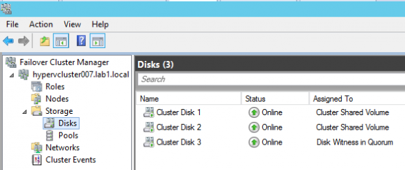 Failover clustering with Free Hyper-V