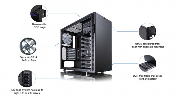 Fractal Design r5 Front