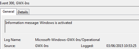 Note that G.W.X. (gwx.exe) stands for Get Windows X (10) .