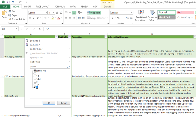 vSphere Hardening Guide