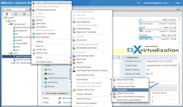 How to reset ESXi root pasword