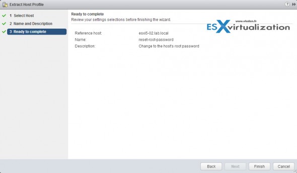 How to reset ESXi root pasword