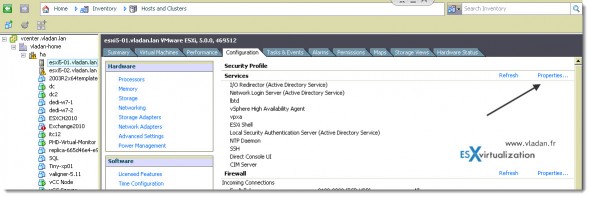 how to activate ssh in esxi