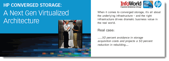 HP Converged Storage - A Next Gen Virtualized Architecture