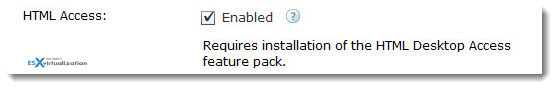 HTML 5 Access - VMware View 5.2