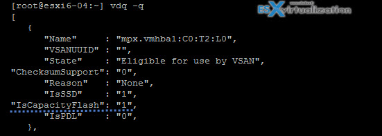 How to check if SSD is capacity participating or not