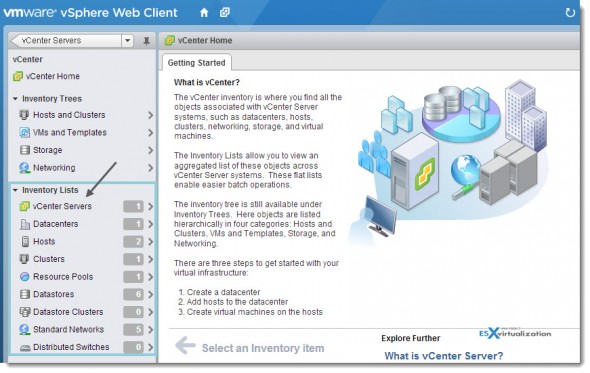 vSphere Web Client - quickly finding my VM