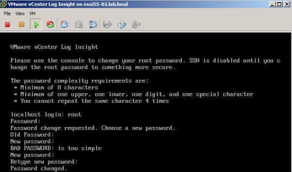 log-insight-password