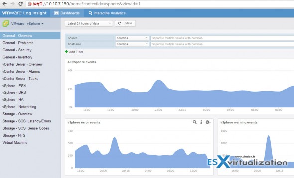 vRealize Log Insight