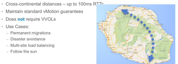 VMware vSphere 6 enhancements - long distance vmotion
