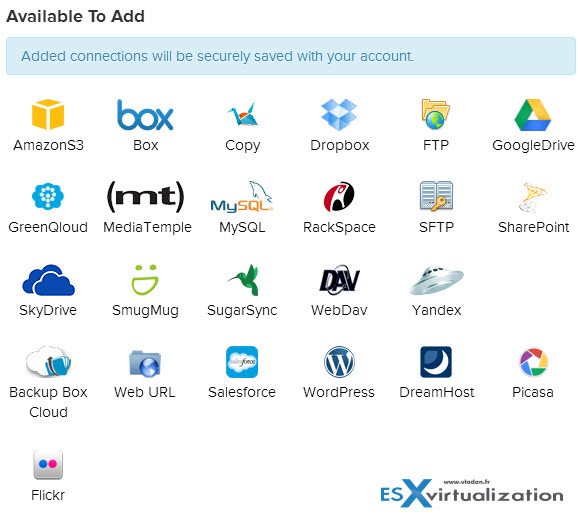 Mover.io for transfering and backing up files between online service providers