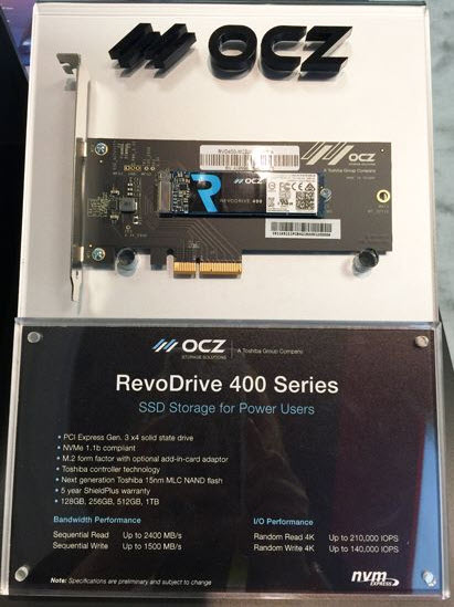 OCZ RevoDrive 400