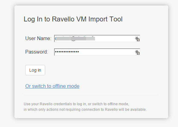 Ravello VM import utility - with offline mode option