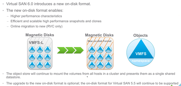 VSAN On-Disk format