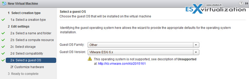 Nested ESXi 6 Lab Install