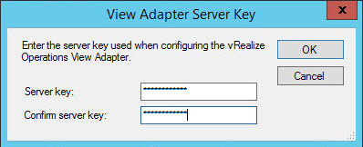 vRealize Operations View Broker Agent config Wirazrd