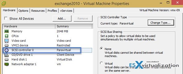 How-to safely change from LSI logic SAS into VMware Paravirtual