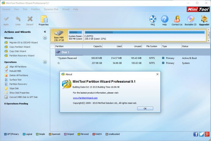 MiniTool® Partition Wizard