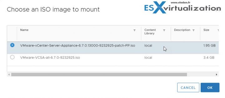 How-to patch VMware vCSA 6.7 with the latest patch