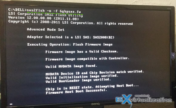 How-to Flash Dell Per H310 with IT Firmware