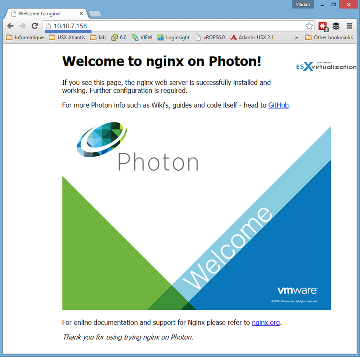 How to install Photon OS on VMware vSphere