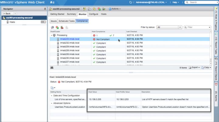 VMware VUM 6.5 - new pre-check