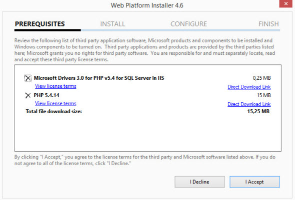 Web Platform Installer