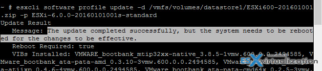 How to upgrade ESXi 5.x to 6.x via image profile command