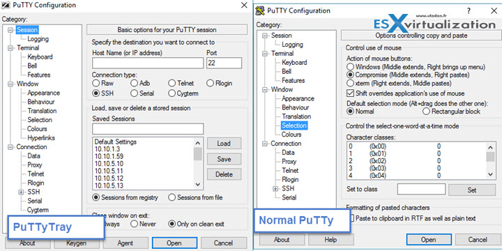 PuttyTray Free tool
