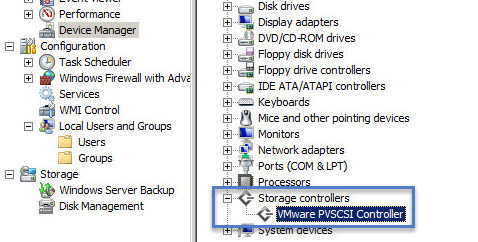 How-to safely change from LSI logic SAS into VMware Paravirtual