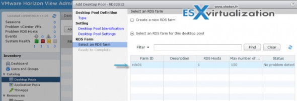 RDS Desktop Farm