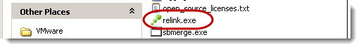 Thinapp and relink - how to use relink