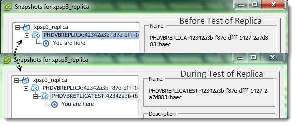 PHD Virtual Backup 6.0 - Testing the Replication with the Failover Test Button