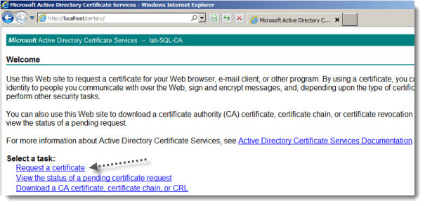 request-certificate