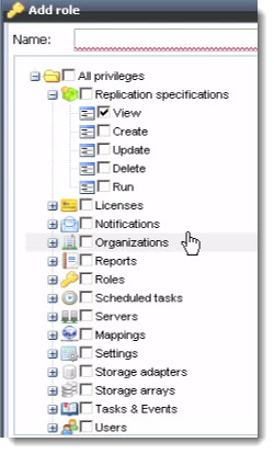 ReliableDR Roles Based Management