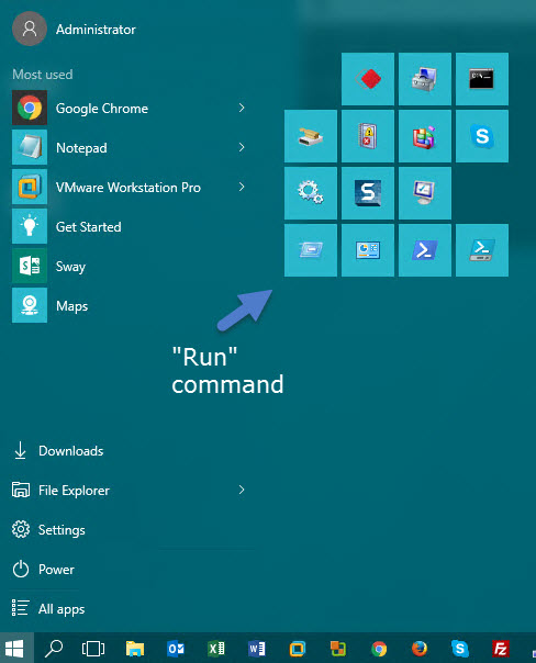 What Happened to the RUN command in Windows 10 and How to get it back ...