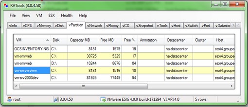 RVtools - freeware for your Virtual Infrastructure